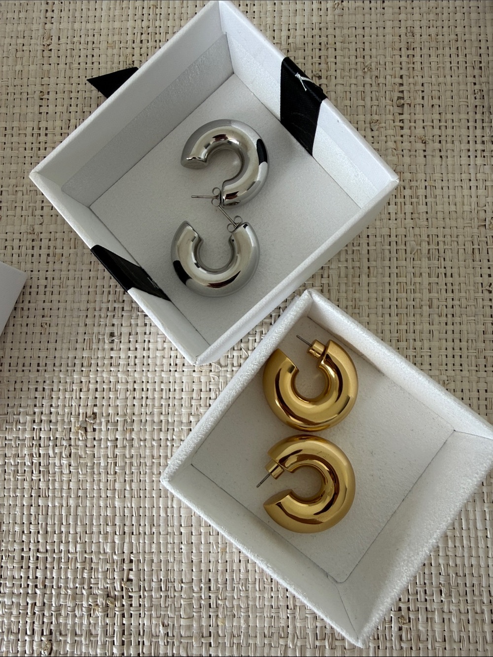 COS Chunky earrings
